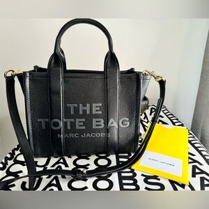 Authentic Marc Jacobs Leather The Tote Bag